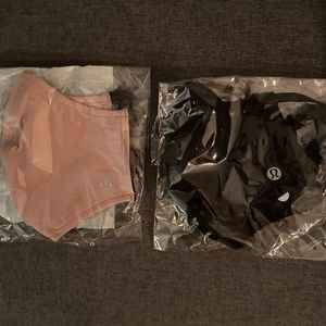2 NWT- Lululemon Face Masks